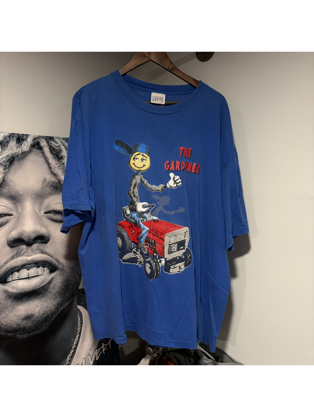 Savvy Sportwear Blue Single Stich T-Shirt The Gardener XXL